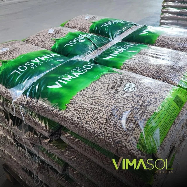 Pellets Vimasol – 77 Säcke à 15 kg
